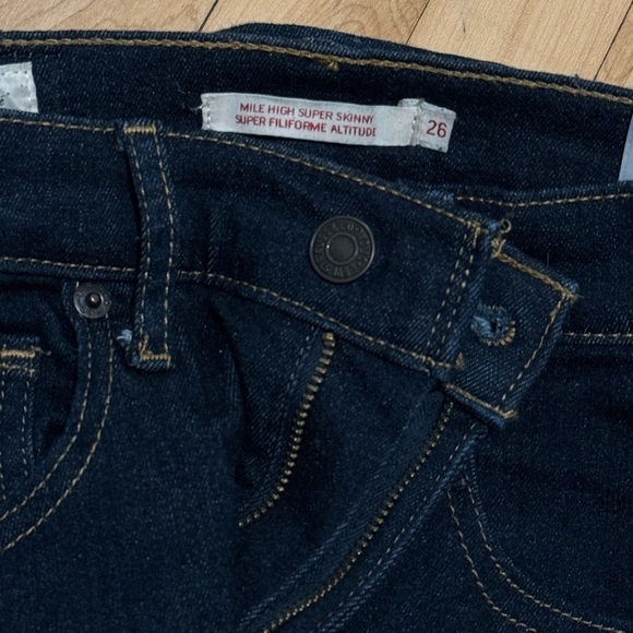 MILE HIGH SUPER SKINNY WOMEN'S LEVI’S JEANS - Picture 4 of 4